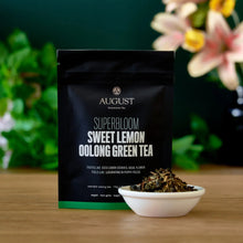 Load image into Gallery viewer, Superbloom - Sweet Lemon Oolong Green Tea