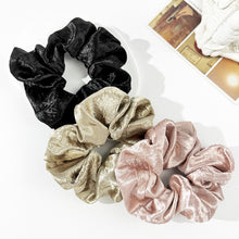 Load image into Gallery viewer, 3-Piece Polyester Elastic Hair Scrunchy