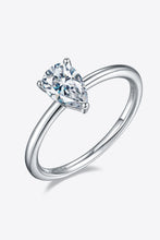 Load image into Gallery viewer, 1 Carat Moissanite 925 Sterling Silver Solitaire Ring