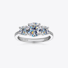 Load image into Gallery viewer, 3 Carat Moissanite 925 Sterling Silver Ring