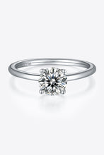 Load image into Gallery viewer, 1 Carat Moissanite 925 Sterling Silver Solitaire Ring