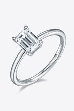 Load image into Gallery viewer, 1 Carat Moissanite 925 Sterling Silver Solitaire Ring