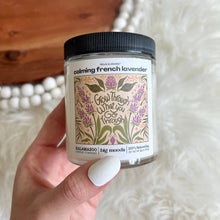 Load image into Gallery viewer, &quot;Grow Through What You Go Through&quot; Calming French Lavender Luxury Soy Candle, 5 oz (by Big Moods)