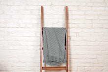 Load image into Gallery viewer, Kasentex 100% Cotton Soft Knitted Throw Blanket, Room Decor, Graduation Gifts, Fathers Day Gift, Mom Gift