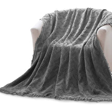 Load image into Gallery viewer, Kasentex 100% Cotton Soft Knitted Throw Blanket, Room Decor, Graduation Gifts, Fathers Day Gift, Mom Gift