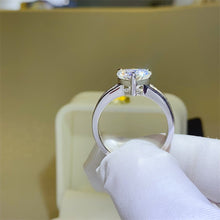 Load image into Gallery viewer, 3 Carat Moissanite 925 Sterling Silver Ring