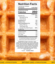 Load image into Gallery viewer, Birthday Cake +10g Protein Liège Vafels