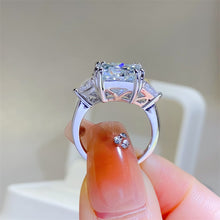 Load image into Gallery viewer, 5 Carat Moissanite 925 Sterling Silver Ring