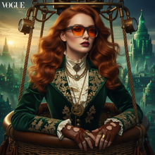 Load image into Gallery viewer, Emerald Ozdust Sleep Glasses - DreamWalkerz Crystal Collection