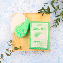 Load image into Gallery viewer, Green Tea Bliss Mani-Pedi Treatment Set | Essentials