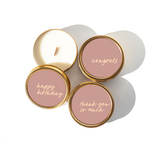 Load image into Gallery viewer, Happy Birthday Travel Tin Candle