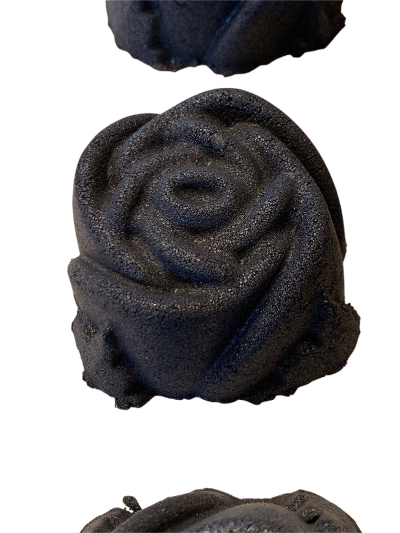 Noir Black Rose Bath Bomb, 4 oz