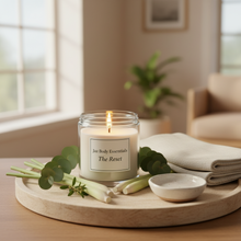 Load image into Gallery viewer, The Reset Candle — Lemongrass &amp; Eucalyptus
