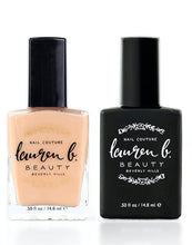 Load image into Gallery viewer, Nail Perfecter + Light Activated Gel-like Top Coat Set  - 7 free + Vegan Nail Polish
