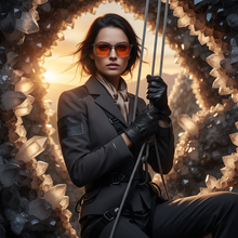 Load image into Gallery viewer, Smoky Quartz Sleep Glasses – DreamWalkerz Crystal Collection