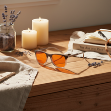Load image into Gallery viewer, St. Croix Topaz Sleep Glasses – DreamWalkerz Crystal Collection