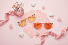 Load image into Gallery viewer, Rose Quartz Blue Light Blocking Glasses - DreamWalkerz Crystal Collection