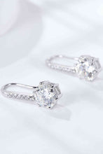 Load image into Gallery viewer, 6-Prong Moissanite Drop Earrings