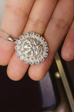 Load image into Gallery viewer, 5 Carat Moissanite 925 Sterling Silver Necklace