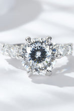 Load image into Gallery viewer, 5 Carat Moissanite Side Stone Ring