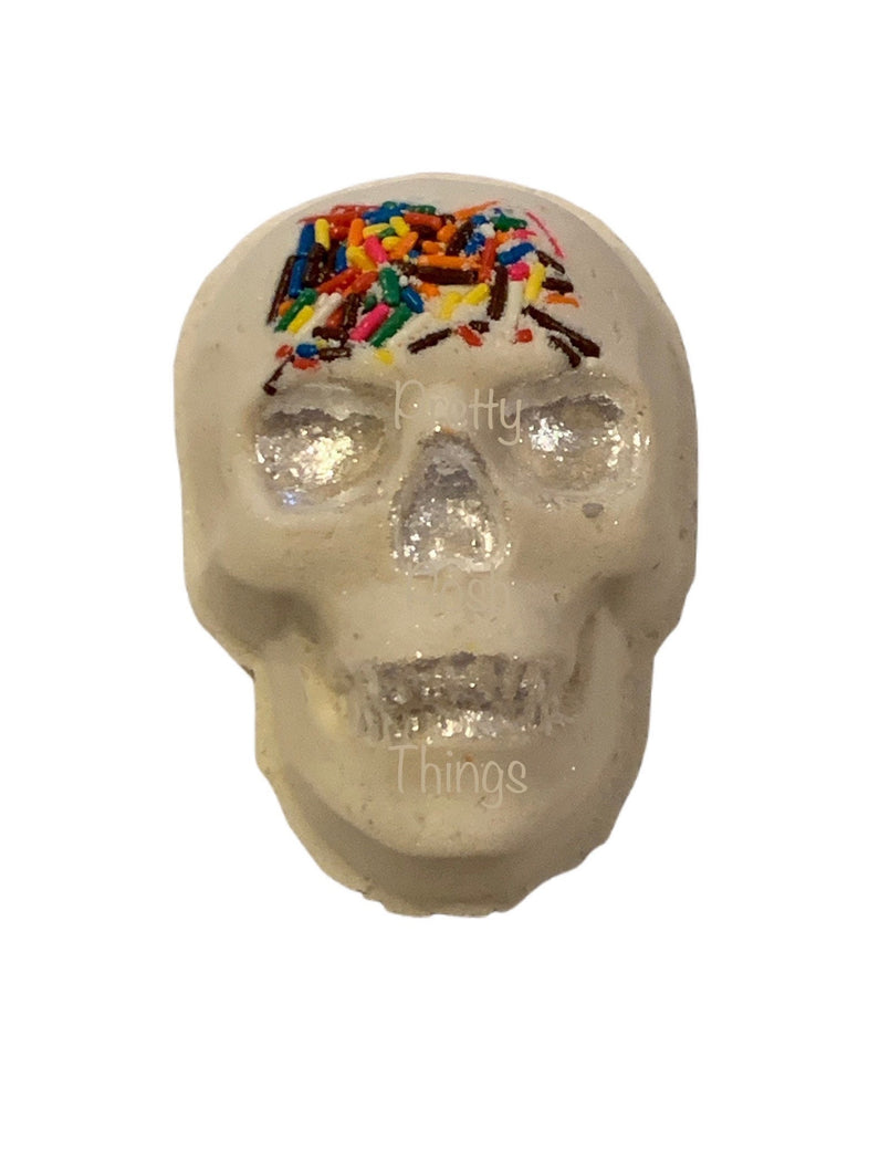 Rainbow Bleeding Skull Bath Bomb, 8 oz! Pretty Posh Things, Bath & Body!